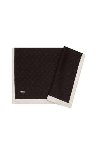 Aker Koza Şal - Siyah Krem 912