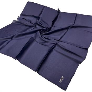 Aker Kristal Eşarp - Lacivert 925