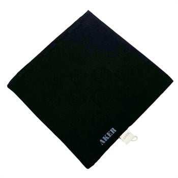 Aker Monogram Dama Eşarp - Siyah 911