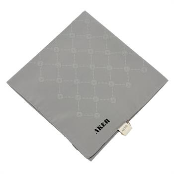 Aker Monogram Eşarp - Gri 972