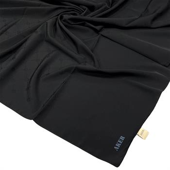 Aker Monogram Eşarp - Siyah 911