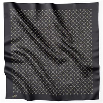 Aker Twill Eşarp - 7857795-918 Siyah Gold