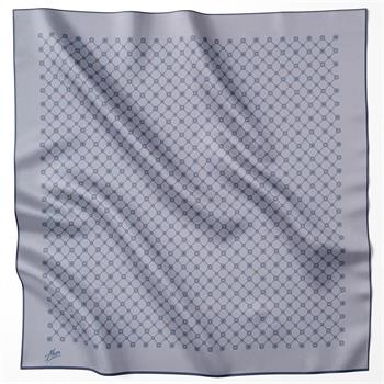 Aker Twill Eşarp - 7857795-925 Metalik Mavi