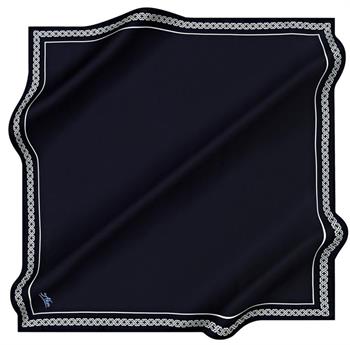 Aker Twill Eşarp - 8578795-921 Lacivert Beyaz