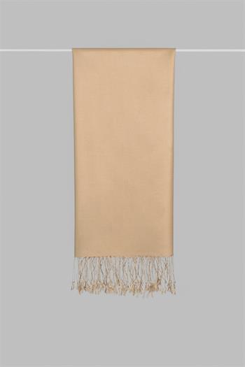 Armanda İpek Şal - Bej
