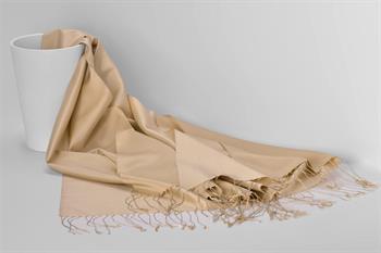 Armanda İpek Şal - Bej