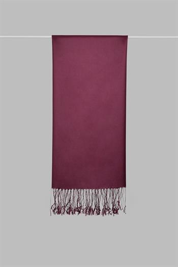 Armanda İpek Şal - Bordo