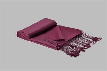 Armanda İpek Şal - Bordo