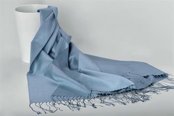 Armanda İpek Şal - Kot Mavisi