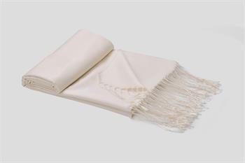 Armanda İpek Şal - Krem