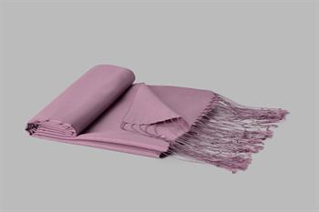 Armanda İpek Şal - Mat Gül Kurusu