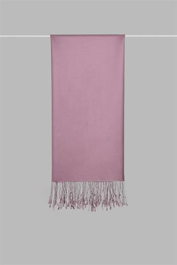 Armanda İpek Şal - Mat Gül Kurusu