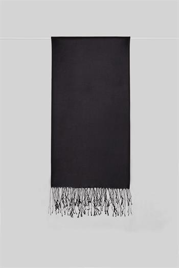Armanda İpek Şal - Siyah