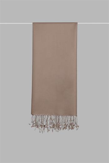 Armanda İpek Şal - Vizon