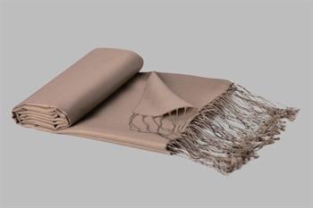 Armanda İpek Şal - Vizon