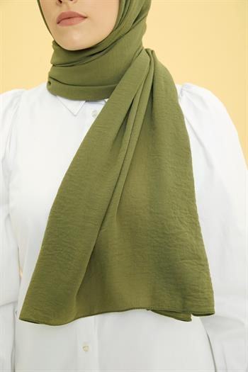 Armine Caz Şal - Yağ Yeşili 4017
