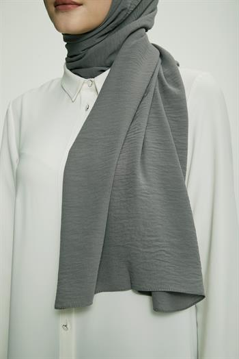 Armine Caz Şal - Koyu Gri 4025