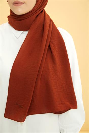 Armine Caz Şal - Kiremit 4057