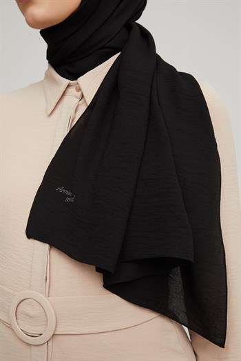 Armine Caz Şal - Siyah 4001