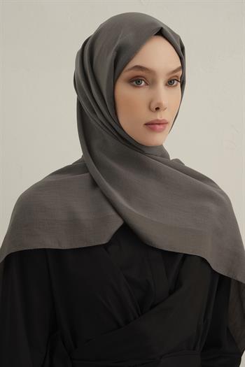 Armine Düz Lyocell Şal - Duman 18