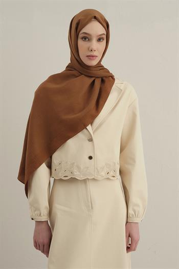 Armine Düz Lyocell Şal - Gold 70