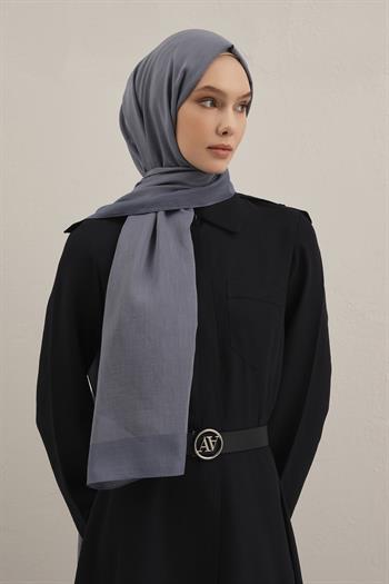 Armine Düz Lyocell Şal - İndigo 26