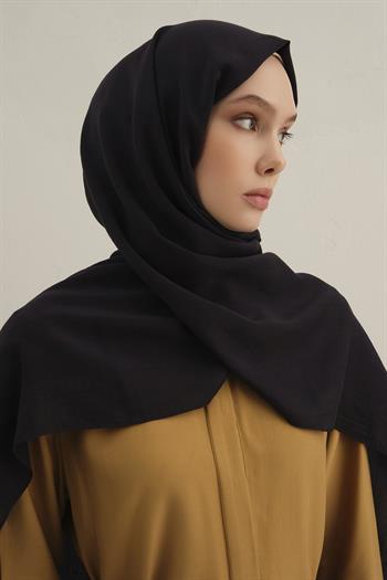 Armine Düz Lyocell Şal - Koyu Lacivert 03