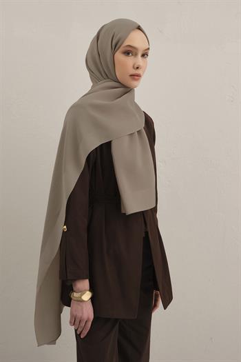 Armine Düz Lyocell Şal - Soft Taş 07