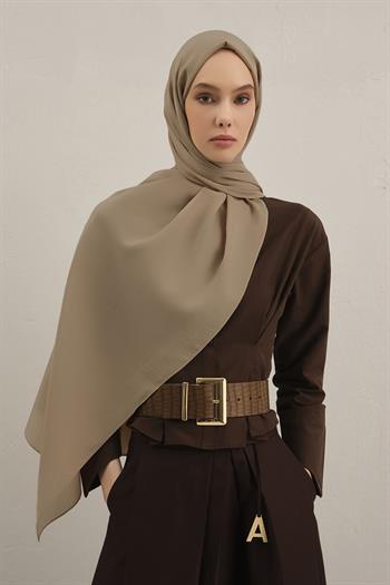 Armine Düz Lyocell Şal - Taş 04