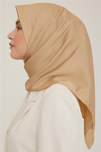 Armine Düz Twill Eşarp - Bej 777