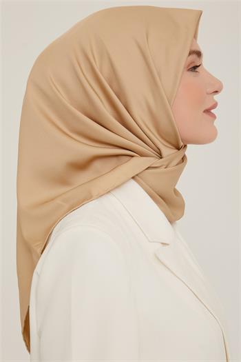 Armine Düz Twill Eşarp - Bej 777