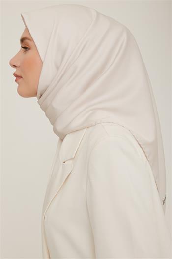 Armine Düz Twill Eşarp - Ekru 768