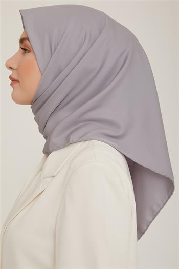 Armine Düz Twill Eşarp - Gri 772
