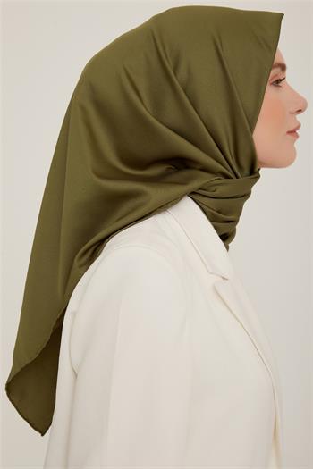 Armine Düz Twill Eşarp - Haki 767