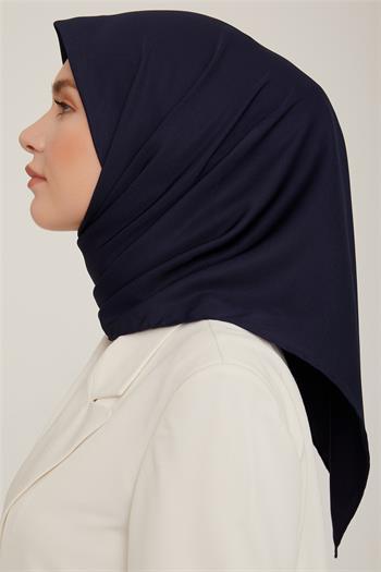 Armine Düz Twill Eşarp - Lacivert 771