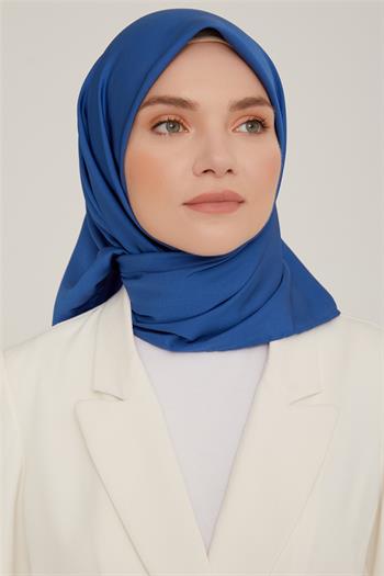 Armine Düz Twill Eşarp - İndigo 789