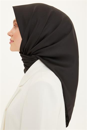 Armine Düz Twill Eşarp - Siyah 1075