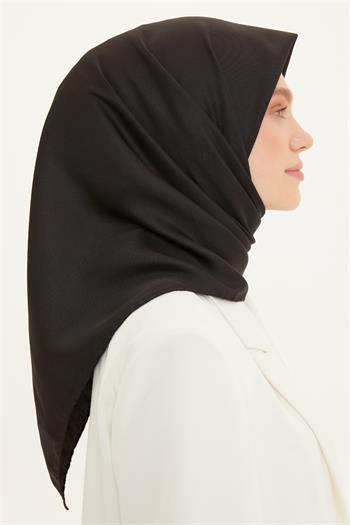 Armine Düz Twill Eşarp - Siyah 1075