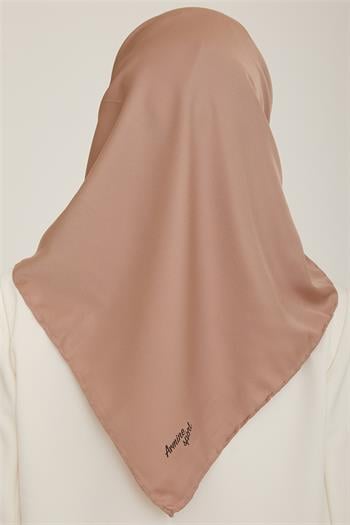 Armine Düz Twill Eşarp - Vizon 770