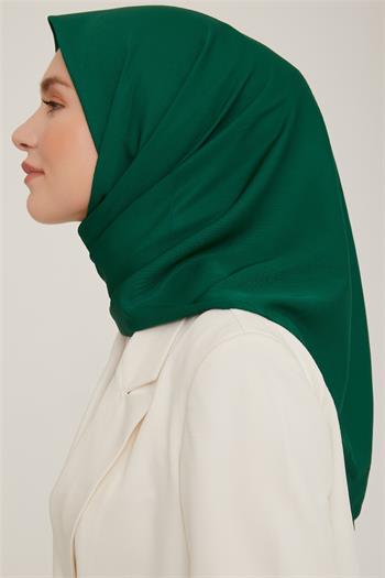Armine Düz Twill Eşarp - Zümrüt 787