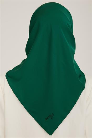 Armine Düz Twill Eşarp - Zümrüt 787