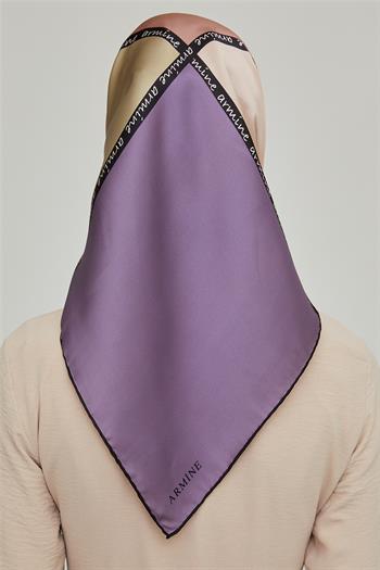 Armine İpek Eşarp 2022 Kış 8600-02 Twill