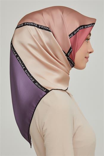 Armine İpek Eşarp 2022 Kış 8600-02 Twill