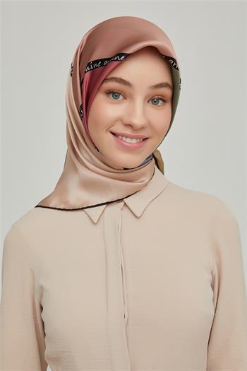 Armine İpek Eşarp 2022 Kış 8600-02 Twill