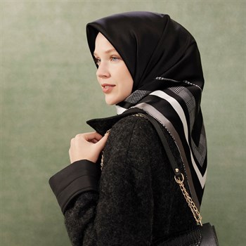 Armine İpek Eşarp 2023 Kış 8811-05 Twill