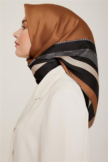 Armine İpek Eşarp 2023 Kış 8811-37 Twill