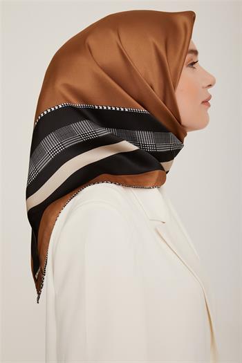Armine İpek Eşarp 2023 Kış 8811-37 Twill