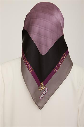Armine İpek Eşarp 2023 Kış 8813-36 Twill
