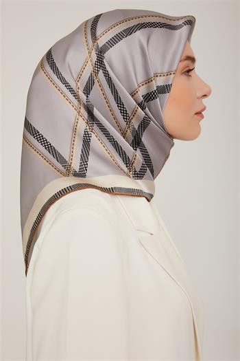 Armine İpek Eşarp 2023 Kış 8833-38 Twill
