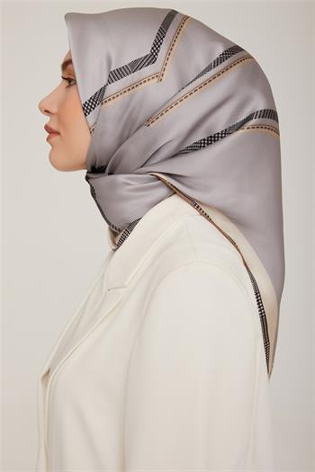 Armine İpek Eşarp 2023 Kış 8833-38 Twill